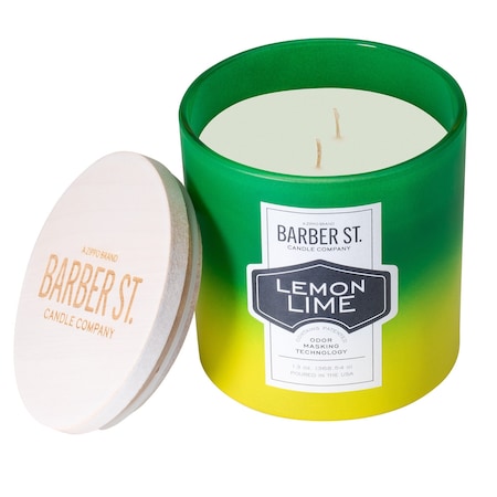 Zippo Barber Street Lemon Lime Odor Masking Candle 71002